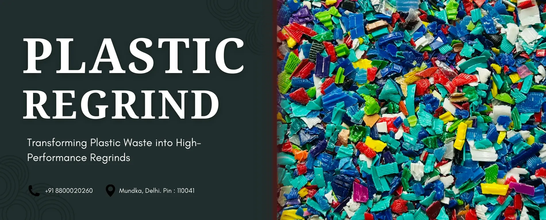 Plastic Regrind Manufactures in Inda